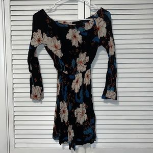 Billabong Floral-Printed Romper